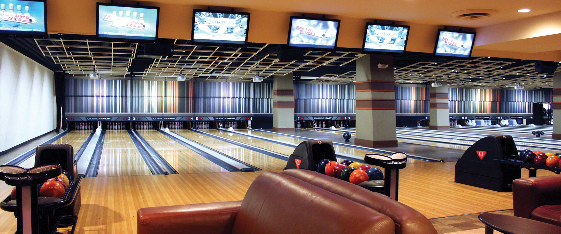 Main bowling lanes